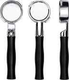 Normcore 58mm Unibody Bottomless Portafilter, Built-in 0.28mm High Extraction Basket Fits Gaggia Classic Pro, Carezza, Cubika Plus Espresso Machines, 18-22g