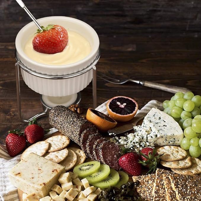 Ceramic Butter Warmers for seafood, Butter Melter Set of 2