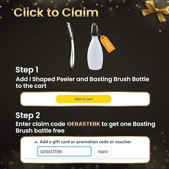 Vegetable Peeler, Premium Stainless Steel Potato Peeler, High Tensile Ultra Sharp Blade Fruit and Food Slicer, I Shaped with Ergonomic Non-Slip Handle, Dishwasher Safe with 5 Years Warranty