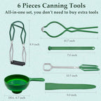 Canning Pot, Stainless Steel 21.5QT Water Bath Canner with Rack and Lid, Canning Supplies with Complete Canning Tool Set for Beginners and Enthusiasts