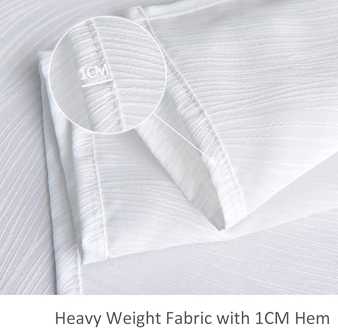 maxmill Square Tablecloth Swirl Design Spillproof Wrinkle Free Heavy Weight Soft Table Cloth Decorative Fabric Table Cover for Outdoor and Indoor Use Square 60 x 60 Inch White