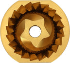 Conical Grinder Burr Set Replacement,Compatible with Sage/Breville Barista Espresso Coffee Machines Grinders-5 star original grinder burr only(Titanium Gold)