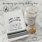 Funny Sourdough Baking Kitchen Towels, Gifts for Sourdough Bakers Tea Dish Towels for Kitchen, Baking Lover Gifts Decorative Hand Towels, 16x24 Inch