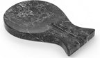 Radicaln Marble Spoon Rest 8" Inches Black Handmade Spoon Holder For Kitchen Utensils, Ideal Cooking utensils, Spoon Rest For Stove Top