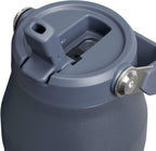 Stanley IceFlow Flip Straw 2.0 Water Bottle 36 oz | Built-In Straw with Larger Opening | Lightweight and Leak Resistant | Insulated Stainless Steel | BPA-Free | Twilight