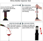 Wine Air Pressure Pump Bottle Opener Set,Simple Wine Pump Cork Remover Corkscrew,Efficient Corkscrew Bottle Opener,Easy Screw Out Tool, Perfect Wine Gift For Wine Lovers. (5)