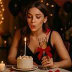 30 Pcs 6 Inch Bow Drink Stirrers, Bow Stir Sticks Coffee Stirrers Reusable Plastic Swizzle Sticks for Wedding Birthday Bridal Cocktail Decorations Supplies(Red)