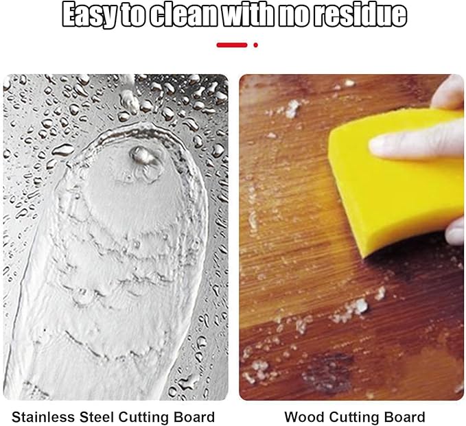 Titanium Cutting Board, Steel Cutting Boards For Kitchen, Stainless Steel Cutting Board 316, Large Double Sided Medical-grade Hygiene Durable non moldy 316L Stainless Steel Chopping Board (1PC-L)