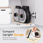 Sunvivi Dual Waffle Maker: Heart Waffle & Classic Waffle Iron with 2 Adjustable Temp Knobs, Nonstick Waffle Machine with Indicator Light, Easy to Clean, The best gifts for Her, Kids and Families