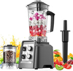 Blenders for Kitchen, Blender & Grinder Combo, Smoothie Blender, 68Oz Pitcher for Crushing Ice, Puree and Frozen Fruit with Autonomous Clean, BPA-Free