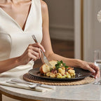 HIKAA 20-Piece Silverware Set for 4, Heavy Duty Stainless Steel Flatware Cutlery Set For Home Kitchen Restaurant Hotel, Kitchen Utensils Set, Mirror Polished, Dishwasher Safe