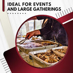 Green Direct Disposable Aluminum Steam Table Foil Pans No Lids For Cooking, Baking, 10 Pack