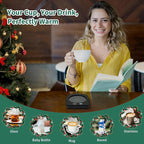 VOBAGA Coffee Warmer & Mug Warmer for Home Office Home Desk Use, Coffee Cup Warmer with 3 Temperature Settings for Coffee Tea Cocoa with Auto Shut Off After 4 Hours, Coffee Gifts