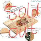 Bamboo Cutting Board Wooden Cutting Boards for Kitchen Non Slip Chopping board with Deep Juice Grooves 03