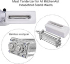 [UPGRADE] Meat Tenderizer Attachment for All KitchenAid Household Stand Mixers- Mixers Accesssories Meat Tenderizers No More Jams and Break