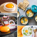 ZOSTLAND Egg Yolk Separator, HQ Creative Ceramics Cute Little Chicken Egg Yolk White, Funny Style Simple Automatic Separation Baking Assistant Tool (Upgrade Orange Chick)