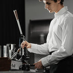 MHW-3BOMBER WDT Tool Espresso 54mm for Breville, Espresso Distribution Tool with Magnetic Base for Barista, Adjustable Depth Needle Distributor Tool, Coffee Stirrer Tools, YU Series Cyclone T5959-OS