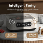 1.7 Quart Yogurt Maker With Adjustable Time And Temperature Control Probiotic Maker 110v-240v Auto-Adaptive Bpa-Free Celsius Increment Real-Time Countdown Led Display Includes 6 Glass Jars