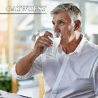 Everyday Drinking Glasses Set of 4, 20 oz Lightweight Thin Highball Glasses,Clear Lead-Free Tall Glass Cups For Water,Juice,Mojito,Mixed Drinks,Iced Coffee,Ice Tea,Kitchen Cocktails Glass