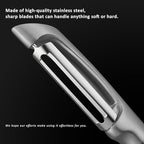 Luxury I-Type Vegetable Peeler – 24K Gold Plated Handle, 304 Stainless Steel Ultra Sharp Blade, Ideal for Potatoes, Apples, and Other Fruits & Vegetables