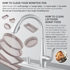 CHEFMADE 9.5-Inch Round Tart Pan with Removable Loose Bottom, Non-Stick Carbon Steel Quiche Pan for Oven Baking (Champagne Gold)