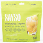 SAYSO Skinny Spicy Margarita Original Cocktail Tea Bag | Cocktail or Mocktail in Under 1 Min, Without Hot Water, <1G Sugar, 20 Calories, Non-GMO, Gluten-free, Kosher & Vegan Mixer, 8 count