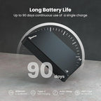 Mini Coffee Scale with Timer, Maestri House Rechargeable Espresso Scale, 2kg/0.1g Accurate Scale for Espresso and Pour-Over Coffee, Portable Digital Kitchen Scale with Automatic Timing-Black