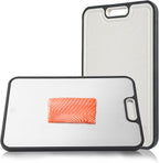 Titanium Cutting Board for Kitchen, Double Side Large Cutting Board for Meats, Fruits And Vegetables, Chopping Board with with Juice Groove, 15.2x10.4inch