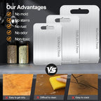 Titanium Cutting Board, Cutting Boards for Kitchen, Double-Sided Food-Grade, Non Toxic, New Upgrade, Hygiene Durable Dishwasher Safe Chopping Board for Meats, Fruits, Vegetables (12 * 9in)