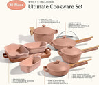 Our Place Ultimate Cookware Set - Complete 18-Piece Set Including the Always Pan, Perfect Pot, and Bakeware Set | Multifunctional, Toxin-Free Nonstick | Replaces 44 Pieces | Spice
