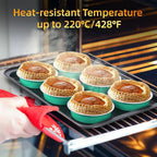 Beasea Mini Pie Pans with Lids, 120 Pack 4 Inch 8oz Disposable Mini Cake Pans Creme Brulee Aluminum Foil Pie Tart Ramekins Tins Elegant Blue Small Individual Round Containers Oven Safe for Baking