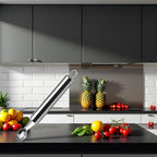 Silver Stems Remover For Pineapple Strawberry Tomato Cherry Stainless Steel Tomato Corer Strawberry Huller Stem Remover Fruit Leaf, Corers and Pitters