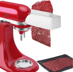 Meat Tenderizer Attachment for Kitchenaid Stand Mixers, 3 Adjustable Thickness Meat Tenderizer Machine, Steak Cuber Processor Accessories for Effortless Meat Preparation, Dishwasher Safe