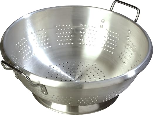 Carlisle FoodService Products 60277 Dura-Ware Heavy Weight Commercial Colander, 16 Quart (Pack of 6)