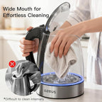 AZEUS Electric Kettle 1500W Cool Touch Tea Kettle Anti-scalding Design 1.8L Large Capacity Kettle BPA-Free, White