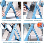 Safer Mandoline Slicer For Kitchen, Thickness Adjustable Onion Vegetable Chopper, French Fry Cutter, Potato Vegetable Slicer, Multifunctional Kitchen Food Fruit Chopper