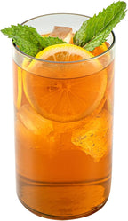 Restaurantware-Vetri 16 Ounce Tall Drinking Glasses, 6 Dishwashable Beverage Glasses - No-Lead, Elegant, Green Glass Tumblers, Ideal For Water, Juice Beer, Cocktails, Liquor, Iced Tea, And More