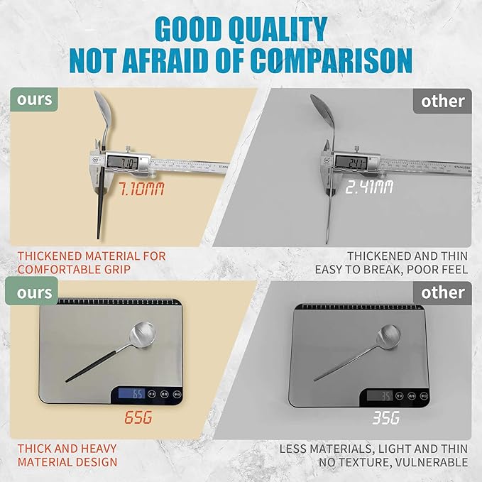 Lemeya Matte Black Silver Silverware Set for 6,Modern Stainless Steel Brushed Cutlery Set,30-Pieces Heavy Duty Flatware Set,Knives Spoons and Forks Set Utensils Set, Satin Finish, Dishwasher Safe