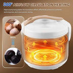 Moongiantgo 6L Black Garlic Fermenter, Automatic Intelligent Fermenter Machine for Natto, Yogurt, Kimchi, Fruit Wine, Garlic Cooker with Precise Time Temperature Control, 110V