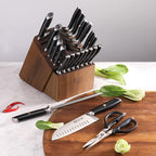 Cangshan L Series 23-Piece Classic Knife Block Set, Forged German Steel, 1027457