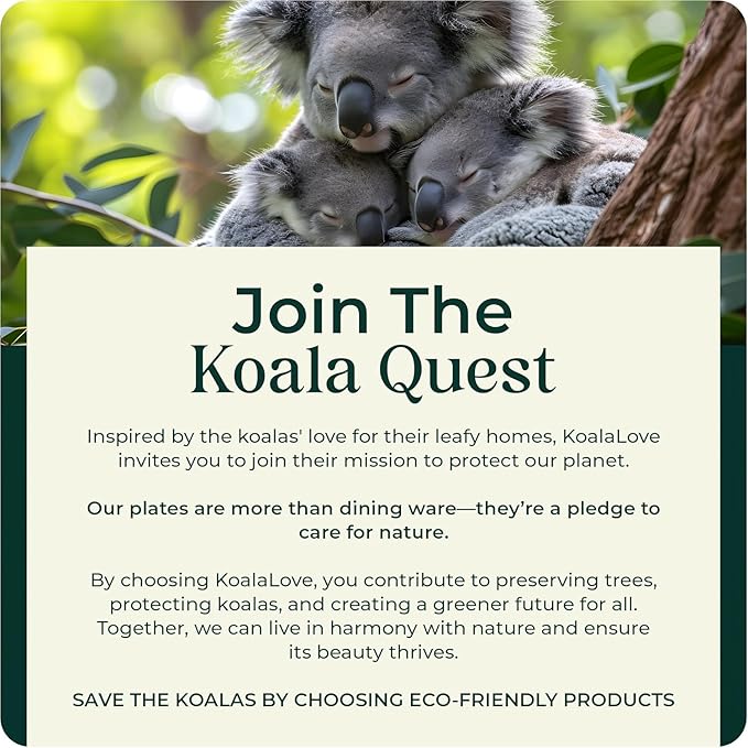 Palm Leaf Plate 10 Inch Bamboo Paper Plates Disposable 25 Dinner Square Party Plate Event Tableware Eco Biodegradable Compostable Wooden Best Alternative to Plastic, By KoalaLove