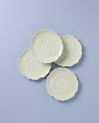 Lenox 897161 Butterfly Meadow Floral Accent Plates, Green, Set of 4
