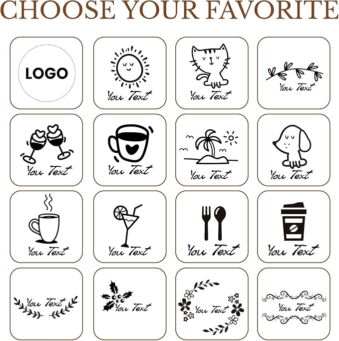 6.3inch Custom Drink Stirrers, Wooden Coffee Stirrers 50 Count Personalized Stir Sticks Wood Beverage Mixer with Smooth Ends, Swizzle Sticks for Wedding Cocktail (6.3inch)