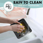 TeamFar Square Cake Pan, 6 inch Small Baking Roasting Pans with Stainless Steel Core & Nonstick Coating, for Making Cakes Brownie Lasagna, Non-toxic & Sturdy, Oven Safe & Easy to Clean – Set of 2