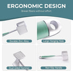 KITEXPERT Meat Tenderizer Hammer with Comfortable-Grip Handle, Dual-side Mallet for Kitchen, Heavy Duty Pounder For Tenderizing Steak, Beef and Fish, Mint Green