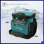 Titan by Arctic Zone 30 Can Zipperless Soft Cooler with HardBody Liner