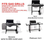 SafBbcue Igniter Kit 7509 for Weber Spirit Genesis (pre-2002) Grills,Platinum I and II Genesis 1000 to 5500 Genesis Silver and Gold (pre-2002) Grills, Replace for Weber #7509 Igniter Part