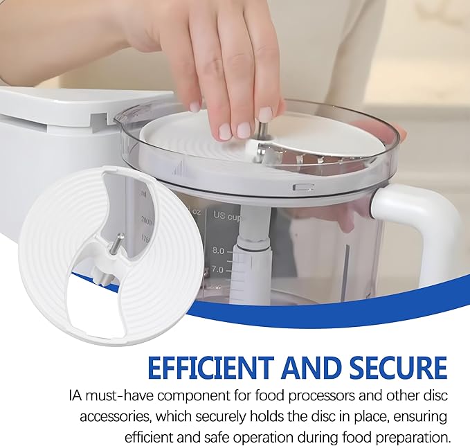 K650 Food Processor Disc Holder for Braun Insert Carrier Food Processor，Replacement Part K600 K700 K750 FP3010 FP3020 FX3030WH
