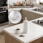 Replacement Water Filter for Breville Espresso Machine Barista Touch Bes880, Barista Pro BES878, Oracle Touch BES990, Oracle BES980, Dual Boiler BES920 Bambino ClaroSwiss Sage, Pack of 4