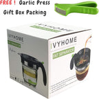 4 Cups Plastic Fat Separator with Bottom Release, Gravy Grease Separator, Soup Oil Separator Measuring Cup